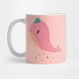 pink whale Mug